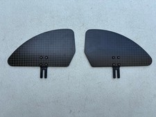 Protectores laterales grandes de fibra de carbono para silla de ruedas Tilite. Par