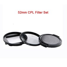 52mm CPL UV Lens Filter Kit For Xiaoyi Yi Lite 4K Action Camera