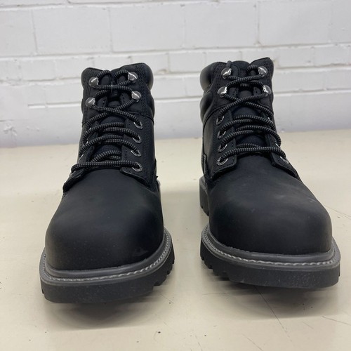 WOLVERINE Floorhand Waterproof Steel-Toe 6" Work Boots Men's Size 8 - Foto 5 di 15