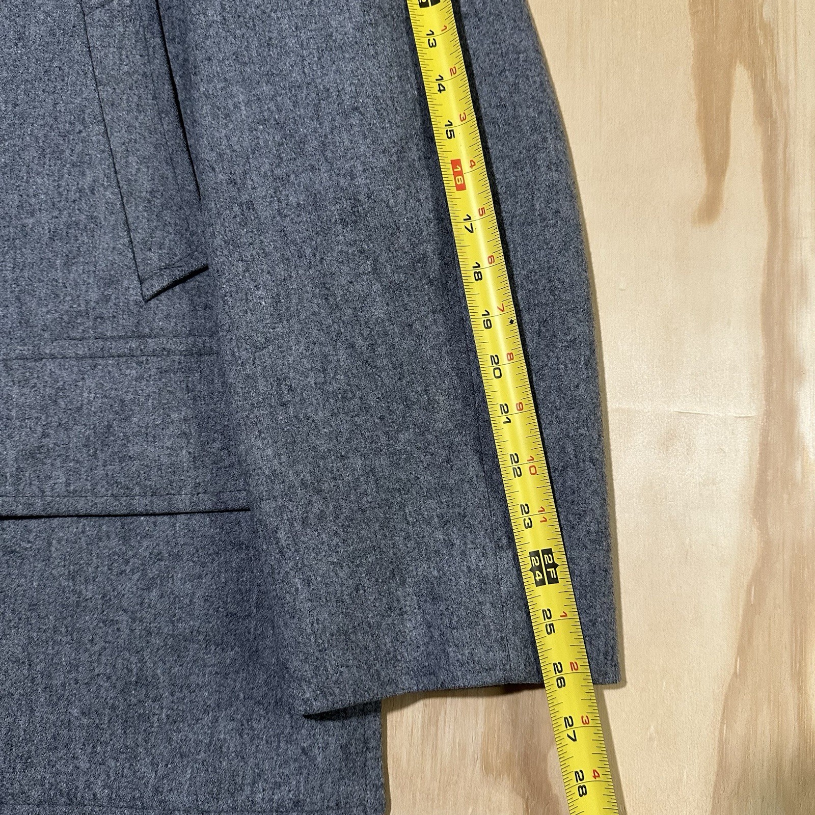 Vintage Pendleton Wool Coat Jacket Gray Western R… - image 7