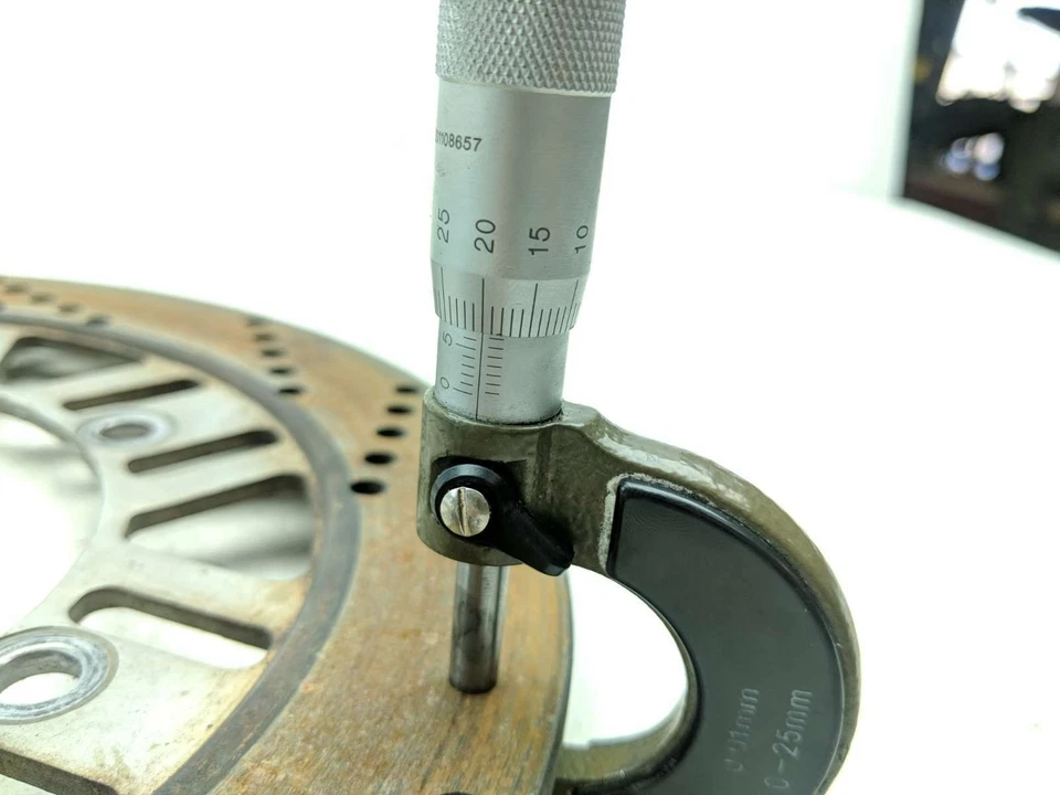 Rotor de freno de disco de rueda trasera Kawasaki Concours ZG1000 97 INV Foto 3 de 4