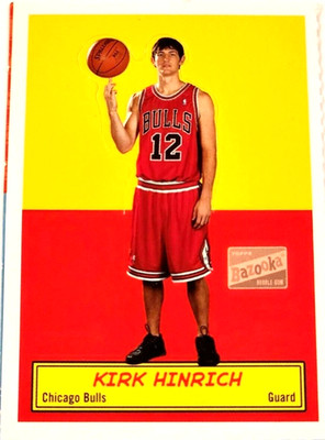 2003-04 Bazooka STAND UPS #NNO Kirk Hinrich RC Chicago Bulls