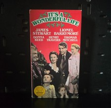 It's a Wonderful Life VHS, Movie, 1987 