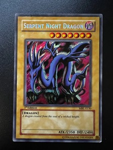 Serpent Night Dragon MRL-E130 Secret Rare 1st Edition Yu-Gi-Oh!