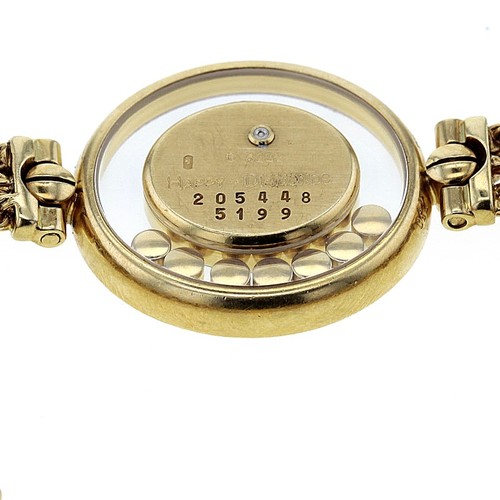 Chopard Happy Diamonds Gelbgold 750/- mit 84 und 7 schwebenden Diamanten - Bild 7 von 8