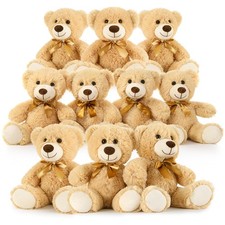 Teddy Bears Stuffed Animals Bulk 10 Packs, 14 Inch Small Bears Plush for Baby...