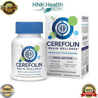 #ad #ad Cerefolin Brain Wellness Targeted Nutrition for Cognitive Support 30 Caplets $44.80