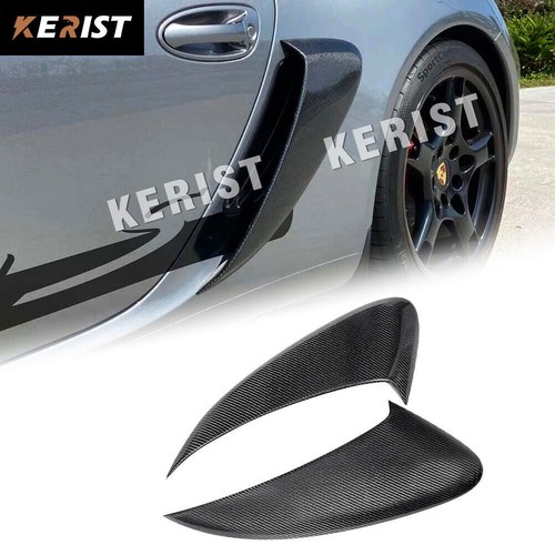 For Porsche 987 Cayman GT4 Style 2005-12 Carbon Fiber Duct Vent Side Air Intake - Picture 3 of 18
