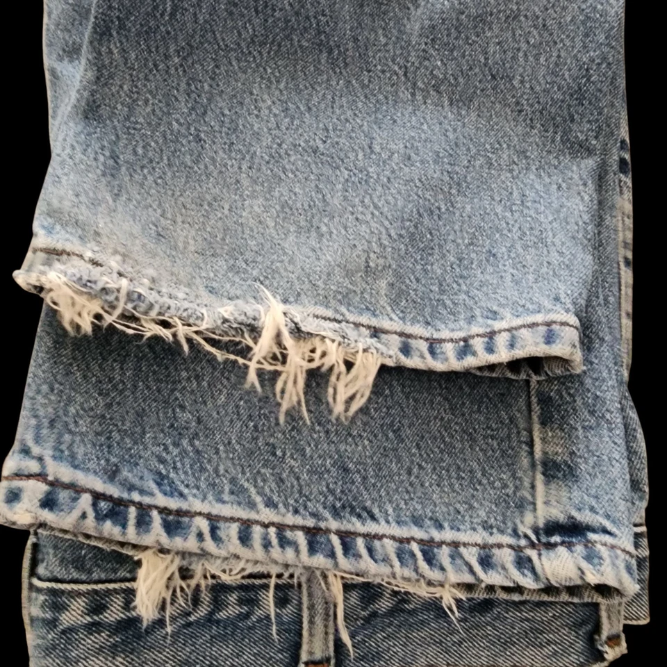 Мужские синие джинсы Harley-Davidson размер 40x30 прямые штанины джинсовые мотоциклетные брюки - Изображение 2 из 4