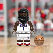 James Harden Custom Basketball Minifigure