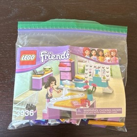 LEGO Emma's Fashion Design Studio 3936 Friends 79 Pieces Set w/ Manual No Box
