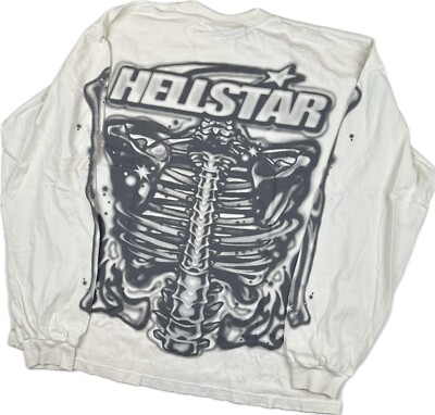 Hellstar Bones Long Sleeve T-shirt | eBay
