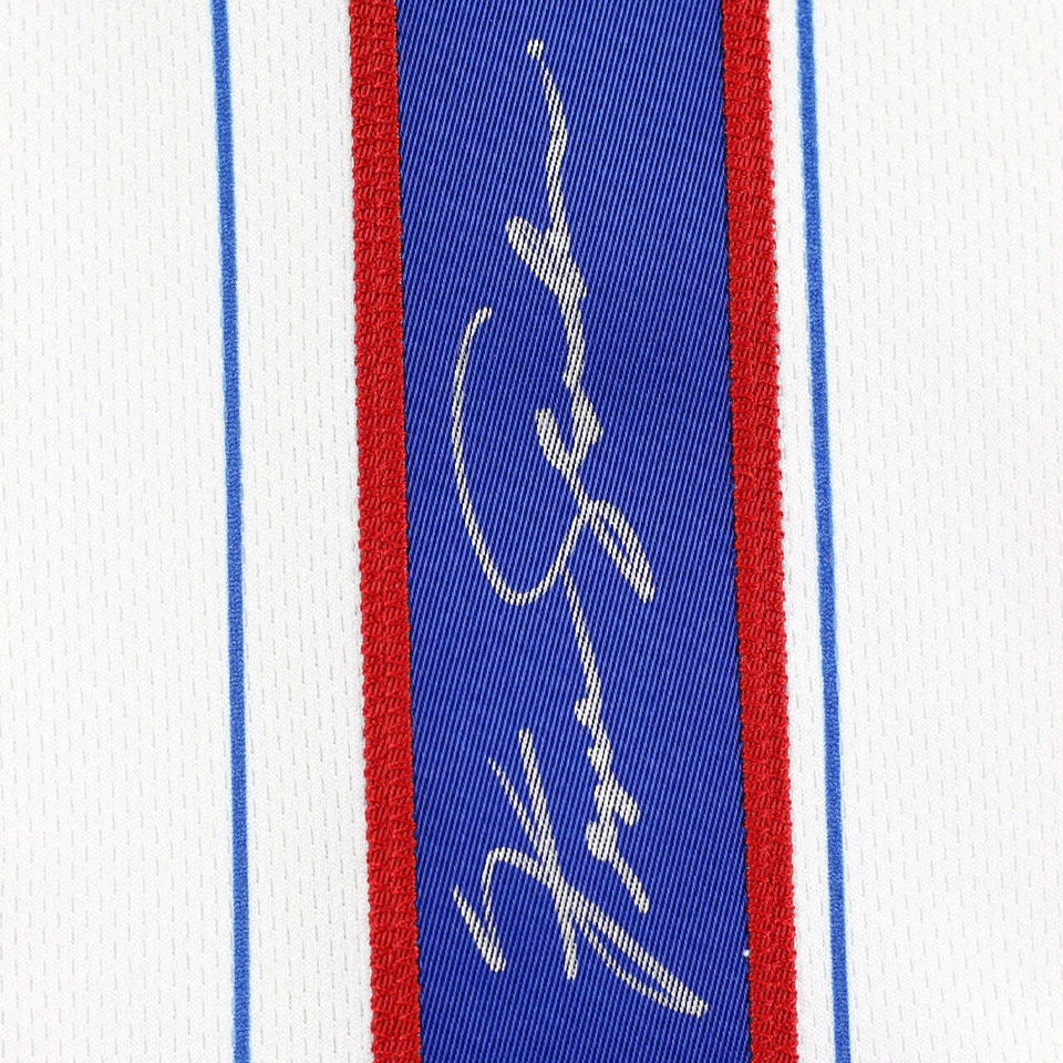 Fergie Jenkins Signed MLB Chicago Cubs White Pinstripe Nike Baseball Jersey - Image 2 of 4