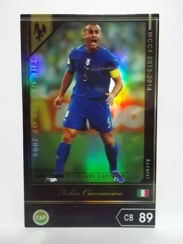 Panini Converted WCCF to FOOTISTA National Team Italy BAGGIO CANNAVARO - Picture 24 of 40
