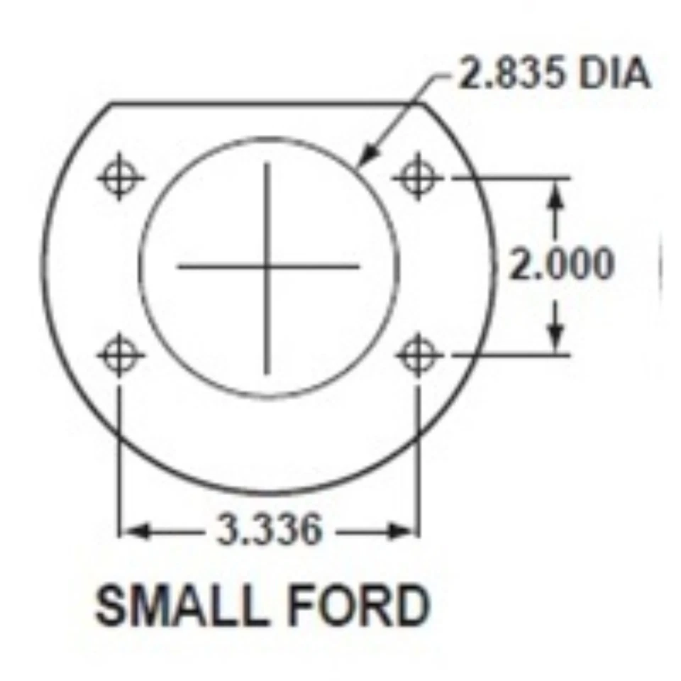 Ford 8 inch and 9 inch Rear Disc Brake Conversion - Small Bearing - Image 2 of 4