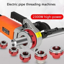 Handheld Electric Steel Pipe Threader Household Galvanised Plastic Hinge Plate