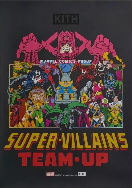 Marvel | Kith Super Villains Poster Guaranteed 22 By 28