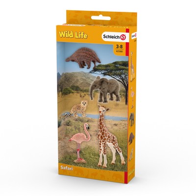 schleich assorted wild life animals