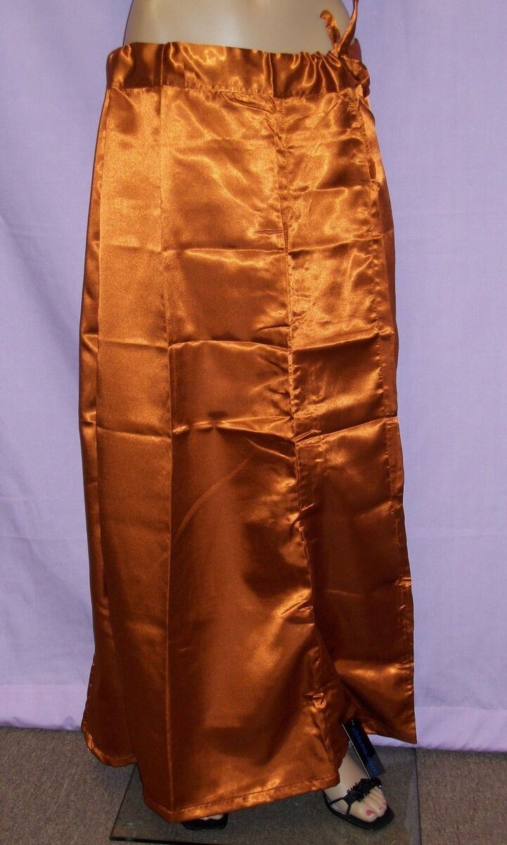 Satin L 503 Petticoat Underskirt Saree Petticoat Large Size