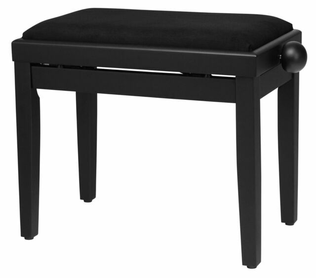 Sgabello Per Tastiera PROEL EL30 – Altezza Regolabile 3 Posizioni, Seduta 400x300mm, Capacità 100kg, Nero Opaco, Professionale