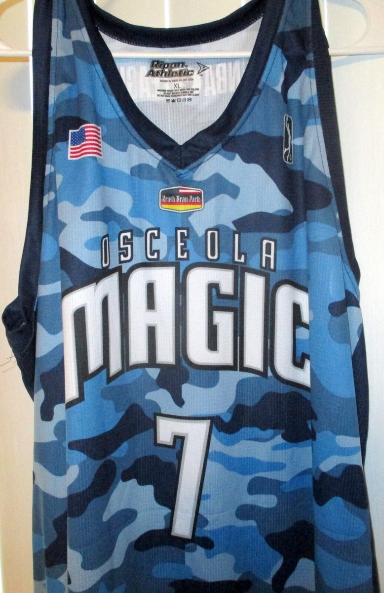 JAYCEE HILLSMAN Jersey Osceola Magic Game Worn Signed JAYCEE HILLSMAN Jersey Osceola Magic Game Worn Signed