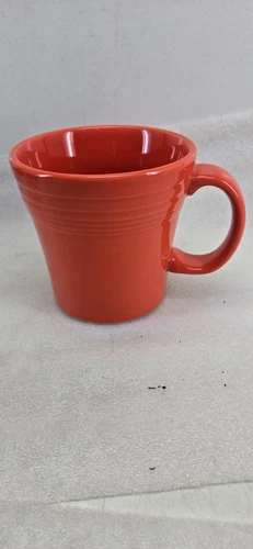 Tapered coffee MUG poppy orange NEW FIESTAWARE FIESTA WARE 15OZ