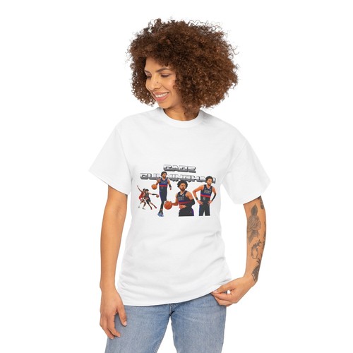 Cade Cunningham Basketball Vibes Unisex Heavy Cotton Tee, Sport T-Shirt - Bild 16 von 46
