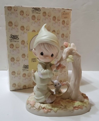 Precious Moments 1996 Color Your World With Thanksgiving 183857 Table Decoration
