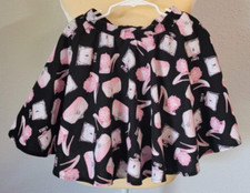 Tutu Skirt for Toddler Handmade Black And Pink Size 4/5