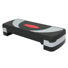 30'' Exercise Aerobic Step Adjust 4" - 6" - 8" Fitness Stepper Workout W/ Risers