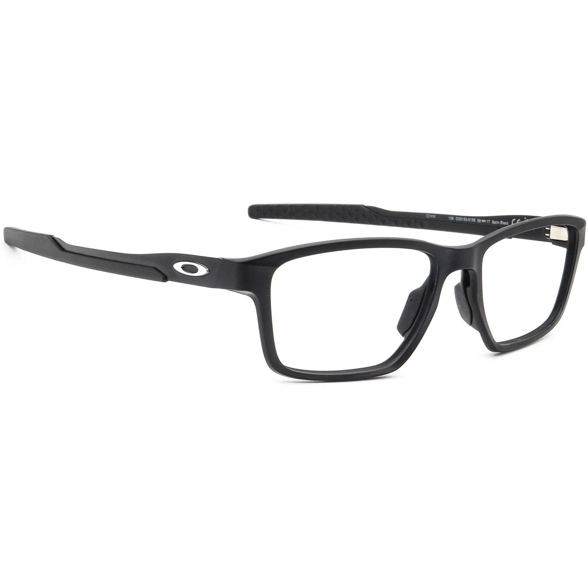 Oakley Eyeglasses OX8153-0155 Metalink Satin Black Rectangular 