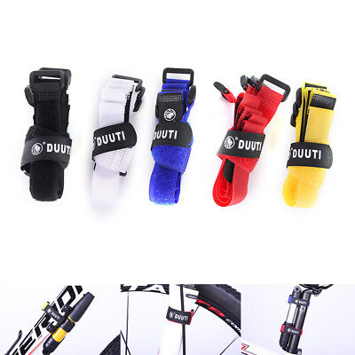 2pcs dos à dos sangle nylon 25cm vélo porte-pompe cravates fixes
