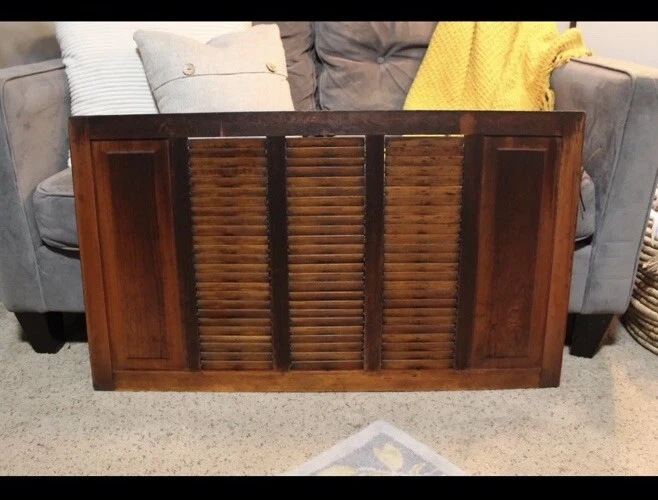 Beautiful Antique Interior Shutters. From Victorian Home Circa 1890s. 13 Avail. - Image 4 of 4