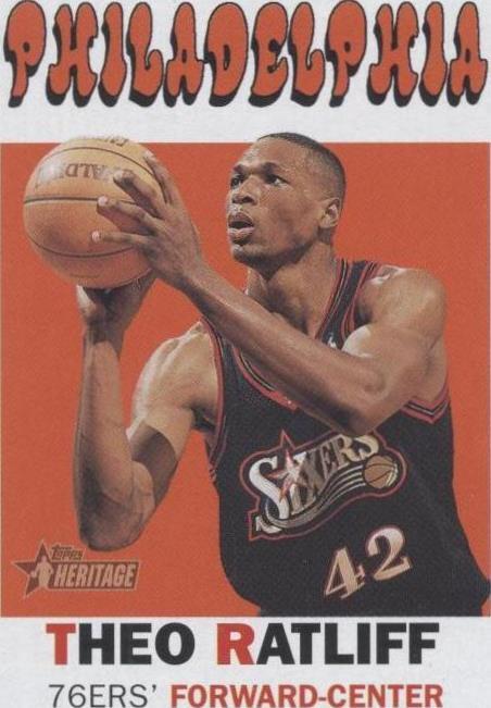 2000-01 Topps Heritage - Theo Ratliff #176 - 1 of 2