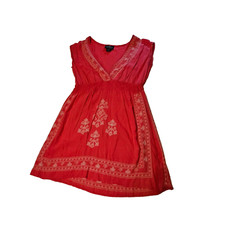 Angie Boho/Hippie/Festival Sothwestern Pink Mini Womens Dress SZ S