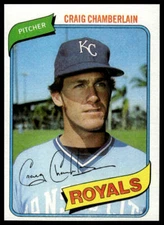 1980 Topps #417 Craig Chamberlain