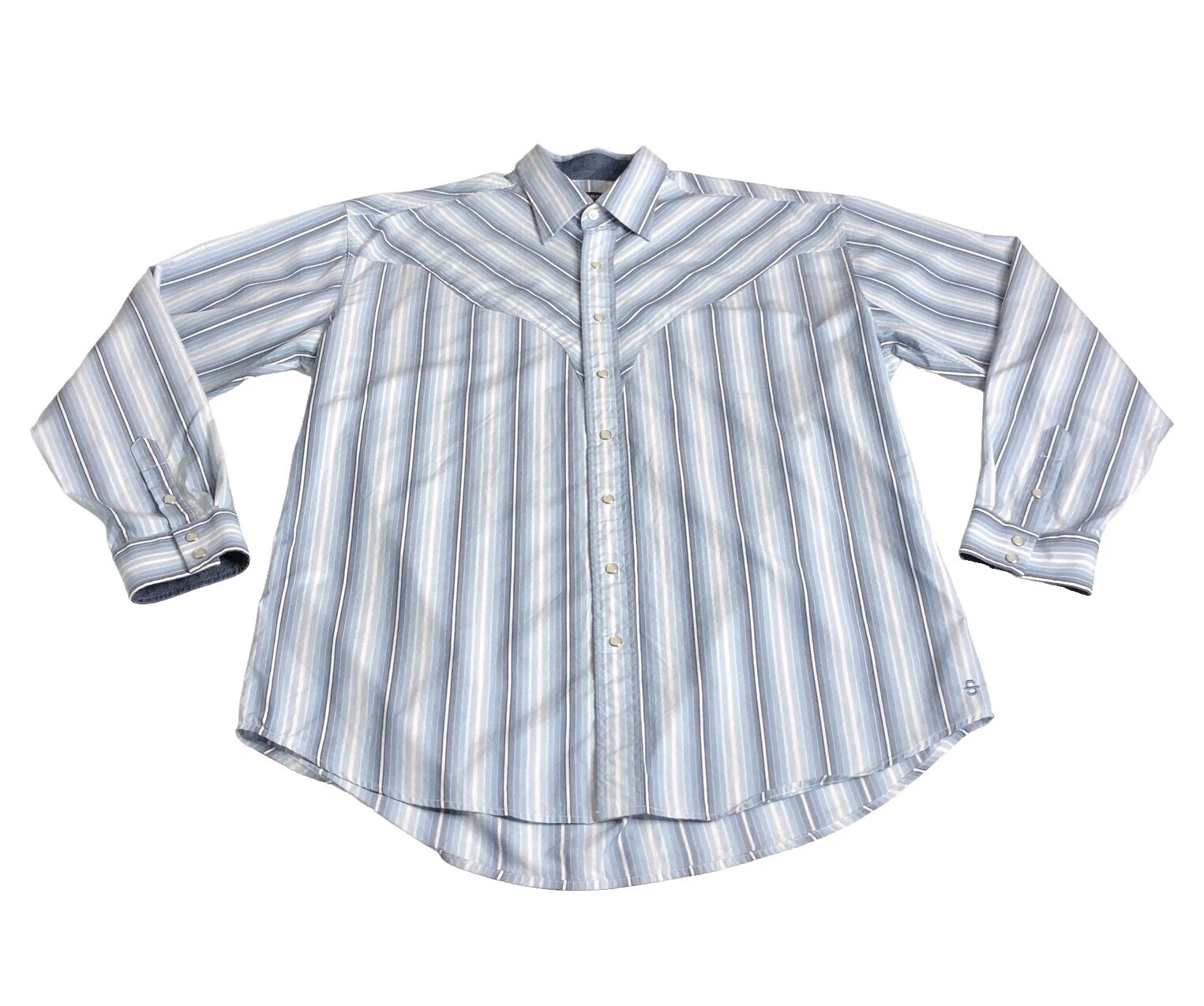 Botón informal a rayas de algodón Stetson-Down Shirts for Men