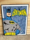 Metal Batman Sign Vintage Retro Comic Art