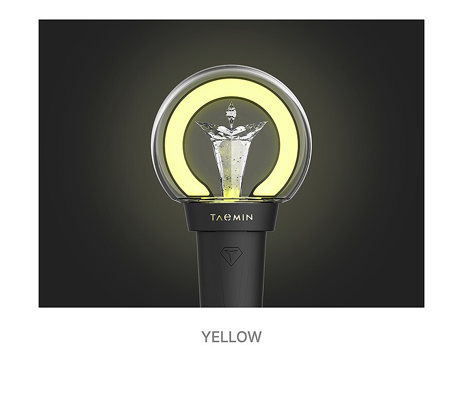 TAEMIN テミン OFFICIAL LIGHT STICK SHINEE TAEMIN OFFICIAL LIGHT STICK with Strap+POB Tracking