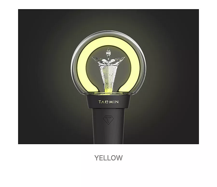 SHINEE TAEMIN OFFICIAL LIGHT STICK with Strap+POB Tracking SHINEE TAEMIN OFFICIAL LIGHT STICK with Strap+POB Tracking