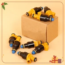 8x 19lb Fuel Injectors 4-Hole For Bosch For Gt 5.0 4.6 1986-2002 Ford Mustang US