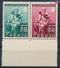 Serbia (German.cast.2.world.) WZd2 unmounted mint / never hinged 1942  (10194372
