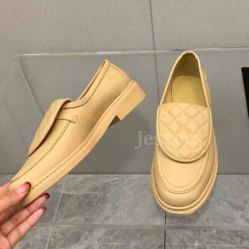 Leather Flat Loafers Women's Single Shoes Ladies Spring Walking Shoes - Imagen 27 de 27