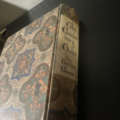 Canterbury Tales HC Book Geoffrey Chaucer 1946 Heritage Club Madison Ave NY #12 - Picture 17 of 23