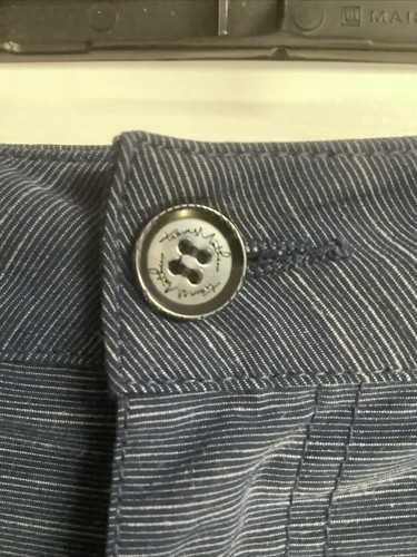 Travis Matthew Proceed With Caution Golf Chino Shorts 36 Blue Flat Front - Picture 3 of 8
