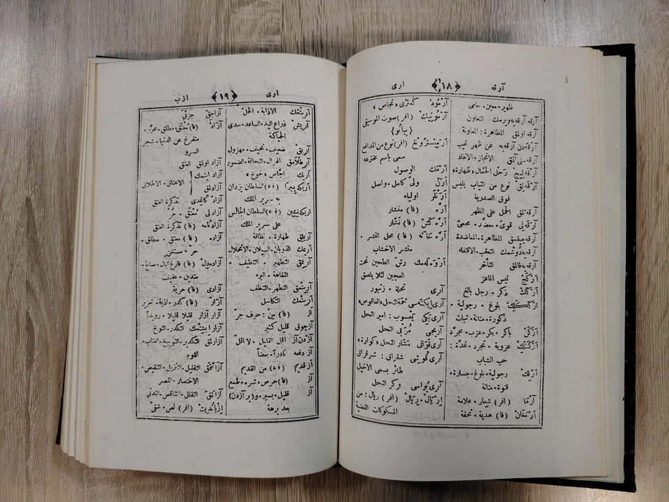 Ottoman Language Dictionary Book قاموس اللغة العثمانية الدرات اللامعات اللغات ⭐ - Image 4 of 4
