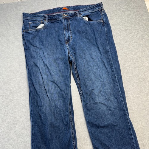 Tommy Bahama Jeans Mens 42x30 (40x28) Blue Straight Leg Stretch Denim Casual - Picture 2 of 11