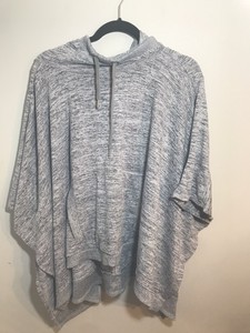 poncho hoodie sweater