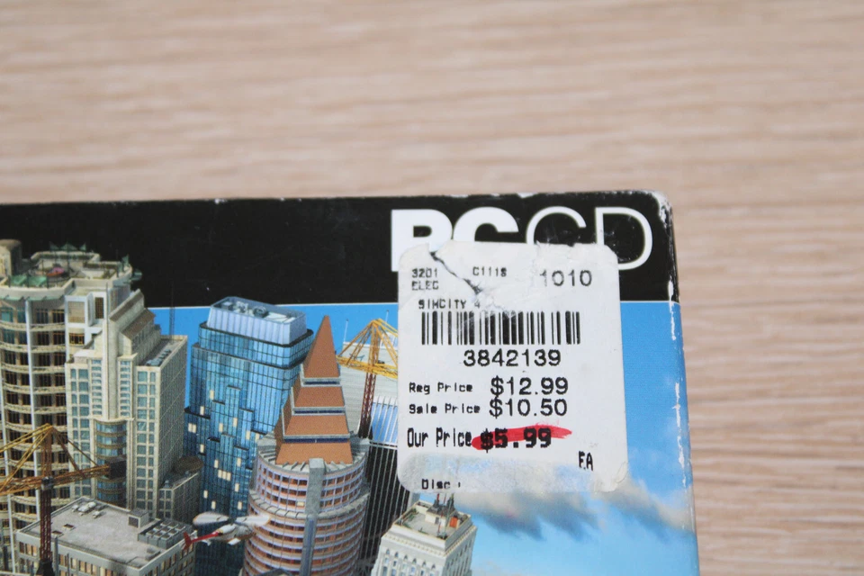 SIMCITY 4, 2003, Small Slim Box, New & Sealed **READ** Box Has Condition Issues - Image 2 of 4