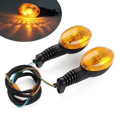 Motorcycle Turn Signal Lights For Kawasaki NINJA 250R KLX 250SF VN 650 Vulcan S